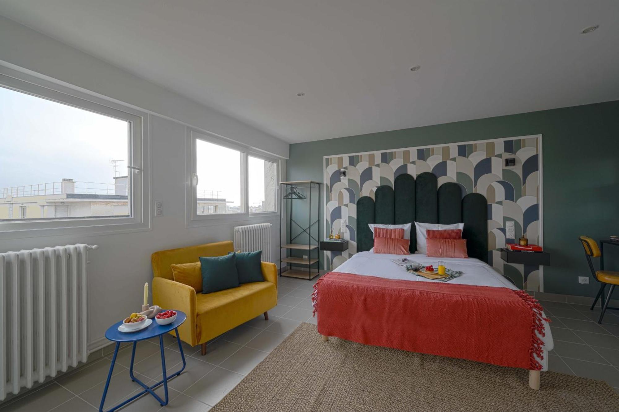Modern Bright Apartment In Appart'Hotel Saint-Maur-des-Fosses Exterior photo