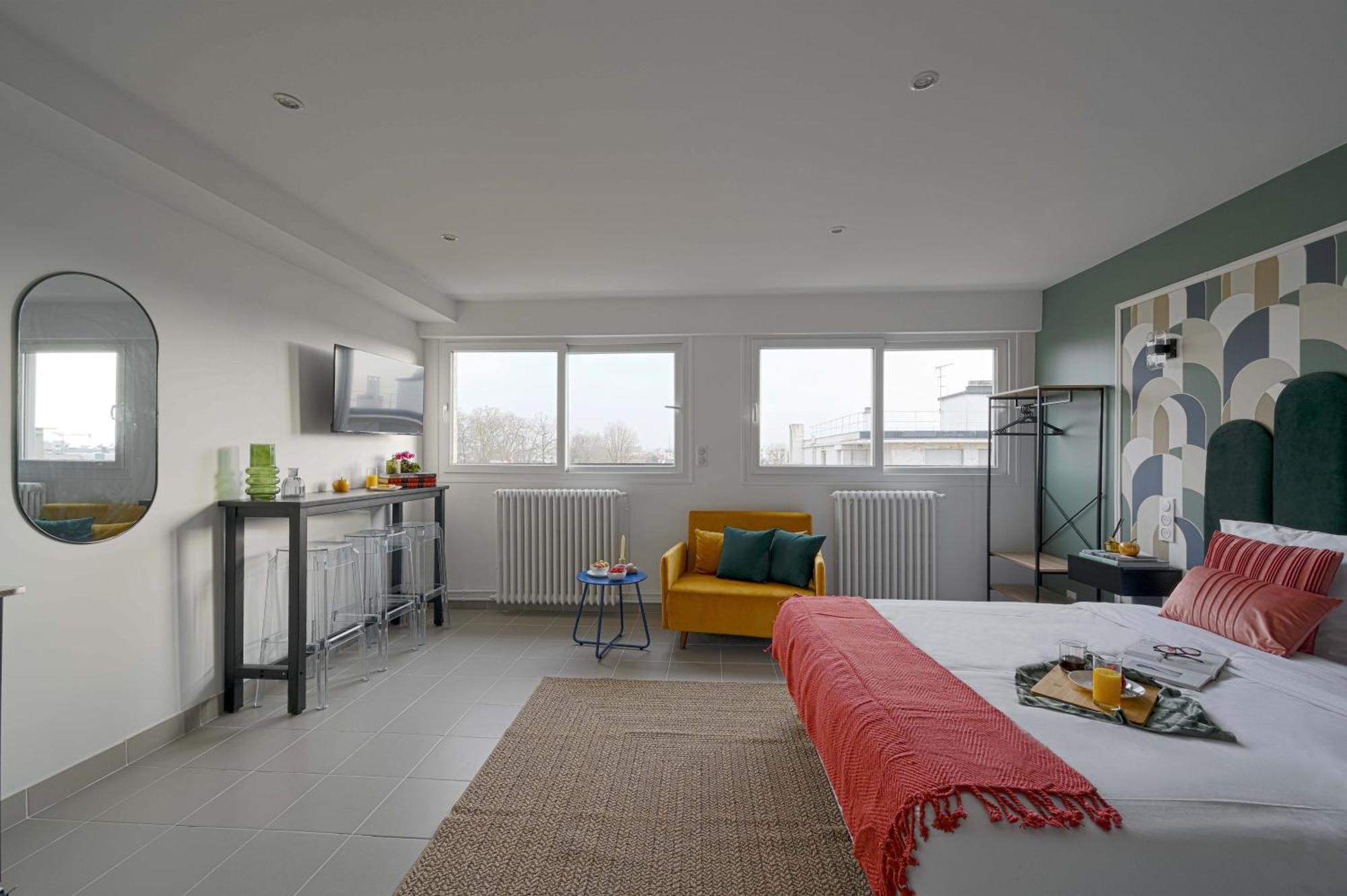 Modern Bright Apartment In Appart'Hotel Saint-Maur-des-Fosses Exterior photo