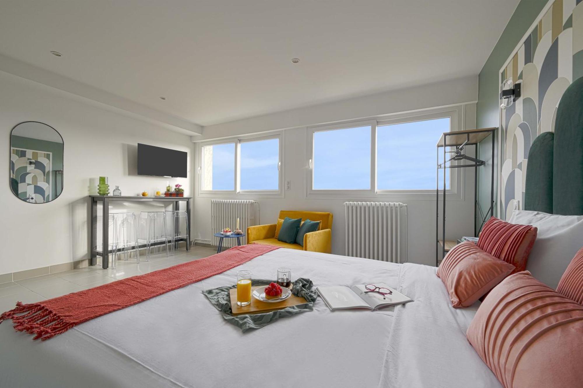 Modern Bright Apartment In Appart'Hotel Saint-Maur-des-Fosses Exterior photo