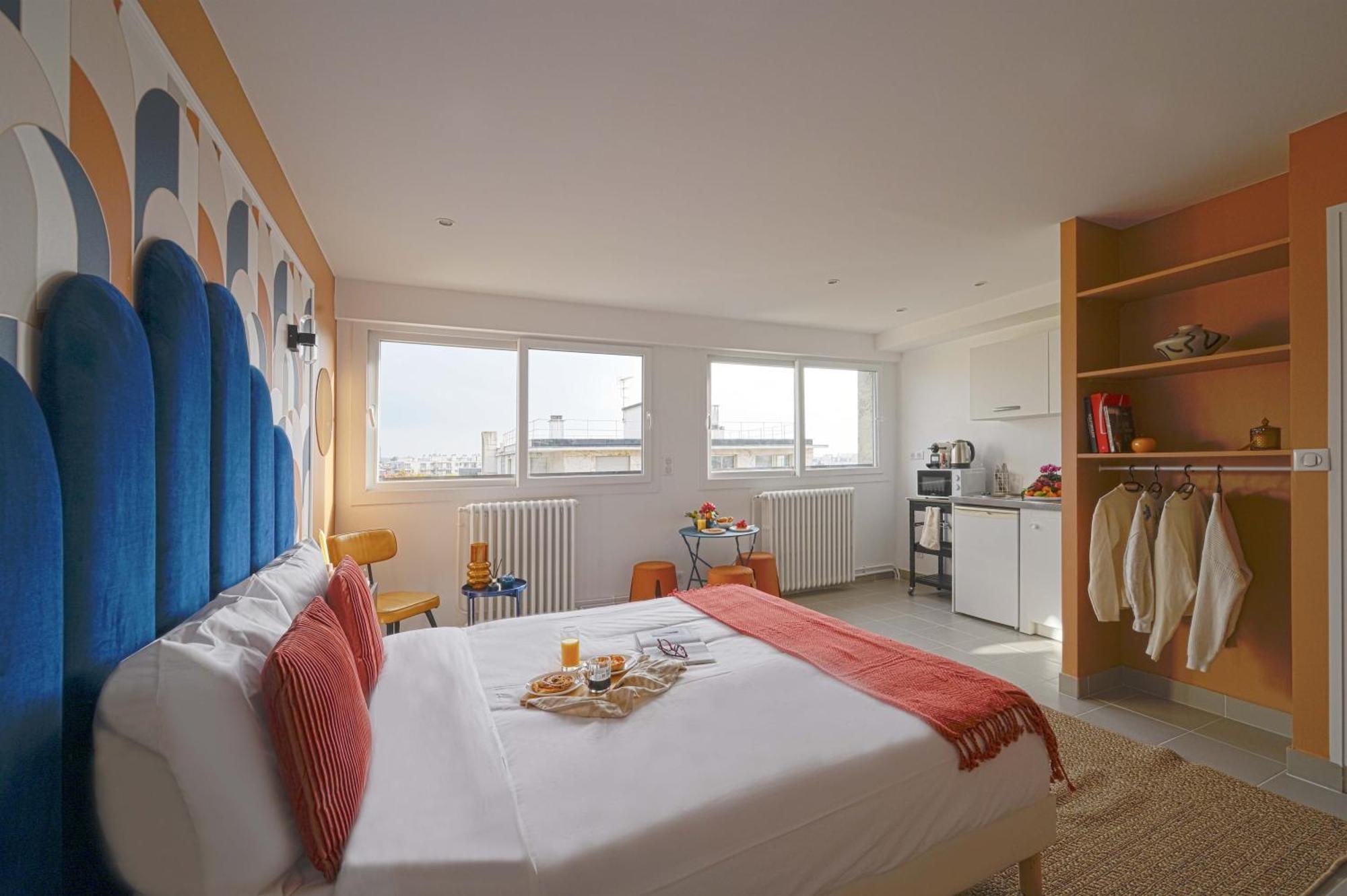 Modern Bright Apartment In Appart'Hotel Saint-Maur-des-Fosses Exterior photo