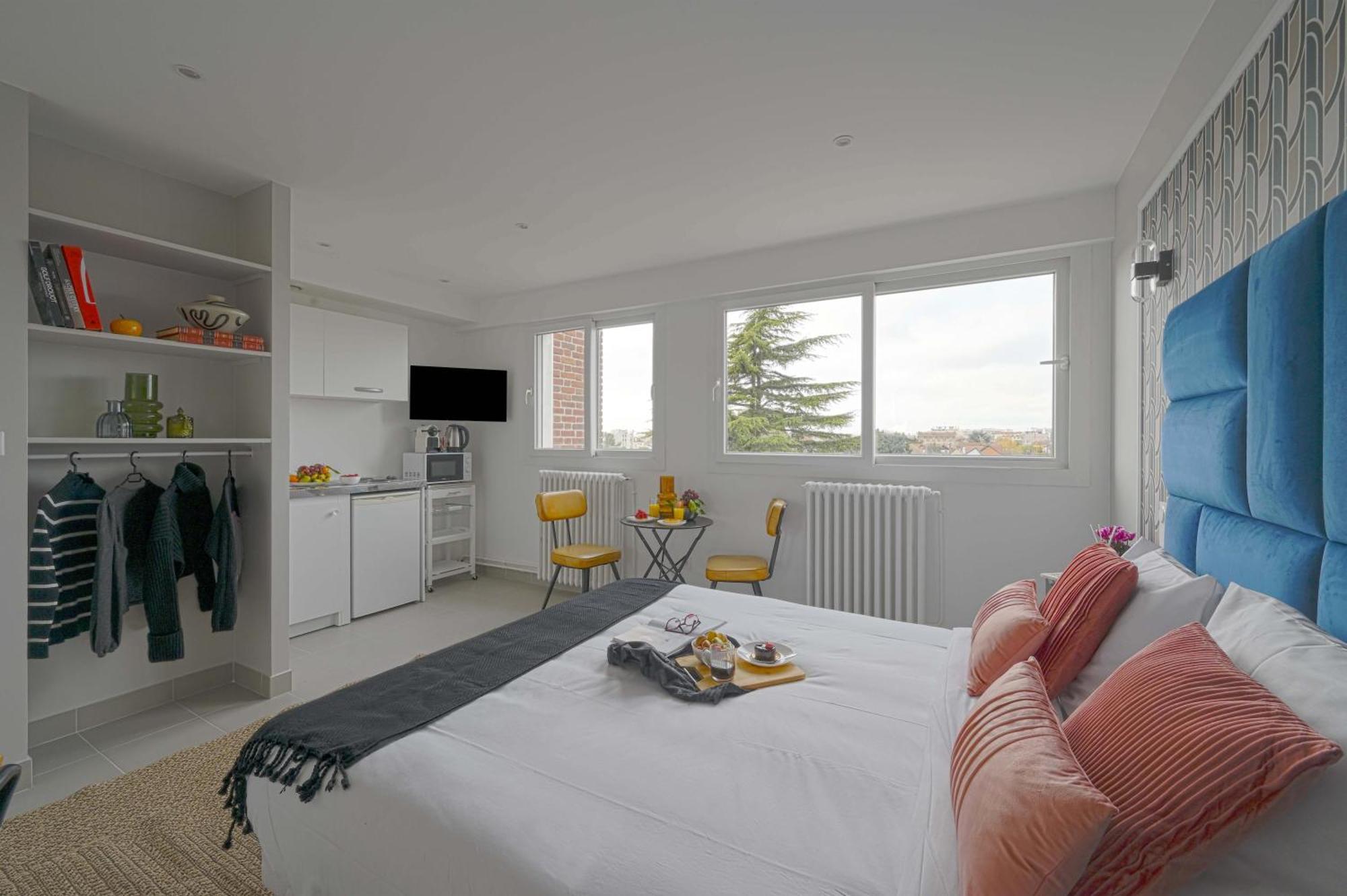 Modern Bright Apartment In Appart'Hotel Saint-Maur-des-Fosses Exterior photo
