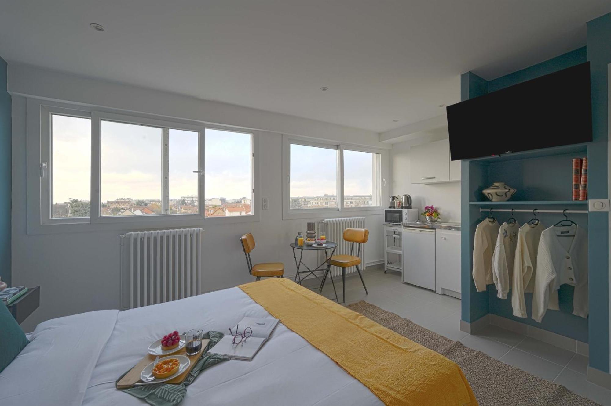 Modern Bright Apartment In Appart'Hotel Saint-Maur-des-Fosses Exterior photo