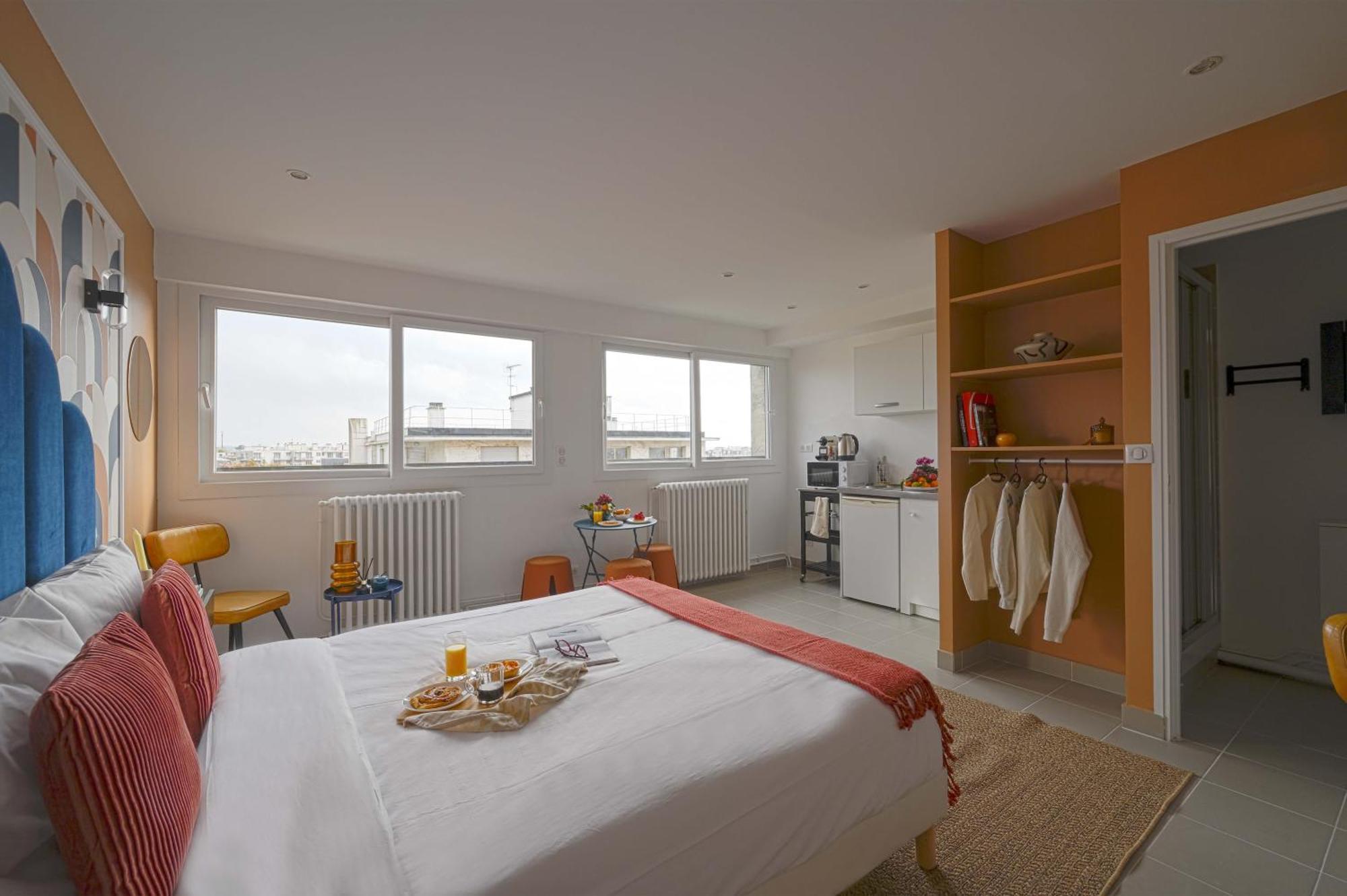 Modern Bright Apartment In Appart'Hotel Saint-Maur-des-Fosses Exterior photo